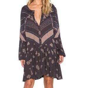 Free People From Your Heart Printed Dress